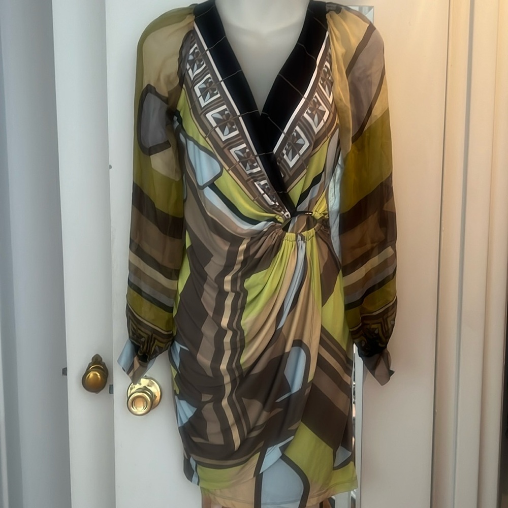 Analili Multi Color Mini Dress